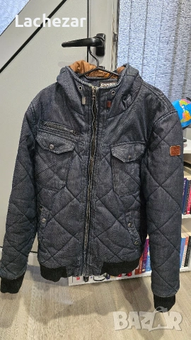 Дънково дебело зимно яке размер L