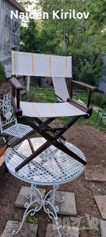 згъваем режисьорски стол