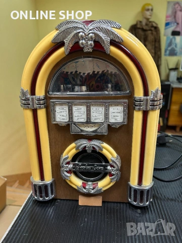 Ретро радио Juke box, снимка 6 - Антикварни и старинни предмети - 53142862