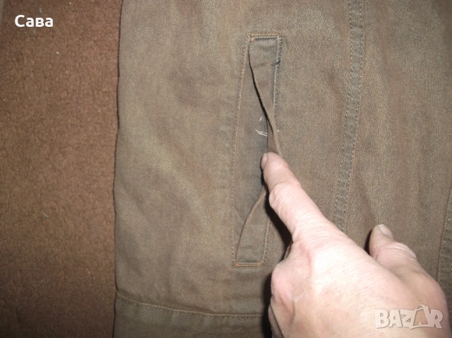 Дънково яке ATLAS  мъжко,5ХЛ, снимка 3 - Якета - 53276520