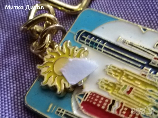 Аталанта Джорджия САЩ олимпийско селище 1996г. емайл винтидж ключодържател , снимка 16 - Колекции - 50516694