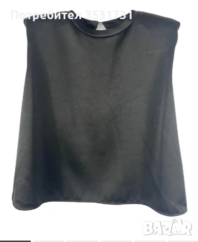 BA&SH черен елегантен топ без ръкави