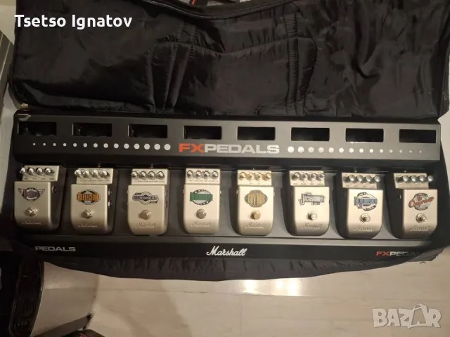 Оригинален педалборд на Marshall с осем ефекта, снимка 3 - Китари - 48003010