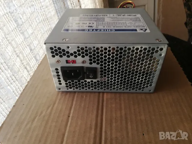 Компютърно захранване 350W Chieftec GPS-350EB-101 A 120mm FAN, снимка 3 - Захранвания и кутии - 47954768