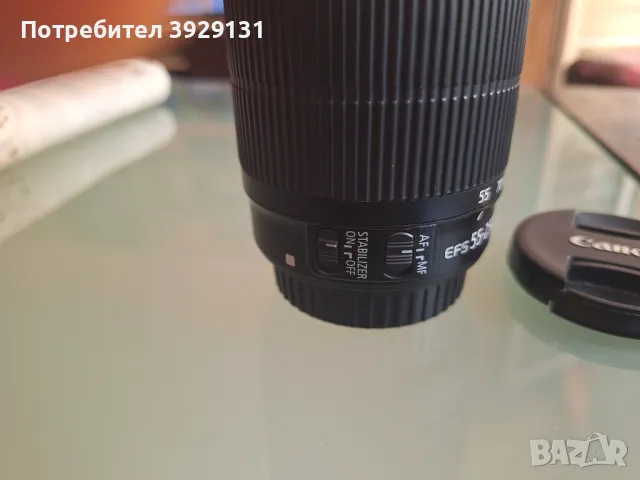 Canon EF-S 55-250mm f/4-5.6 IS, снимка 4 - Обективи и филтри - 47565262