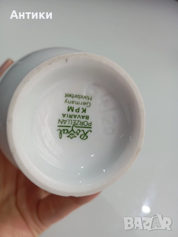 Стара порцеланова ваза , снимка 11 - Вази - 52661654