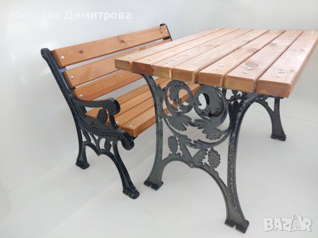 градински комплекти маса и пейки, снимка 4 - Градински мебели, декорация  - 45715563