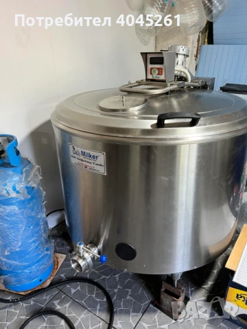 охладителна вана за мляко