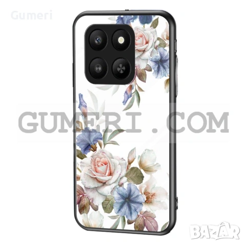  Гръб с Цветя за Huawei Honor 400 Smart, снимка 3 - Калъфи, кейсове - 53257925