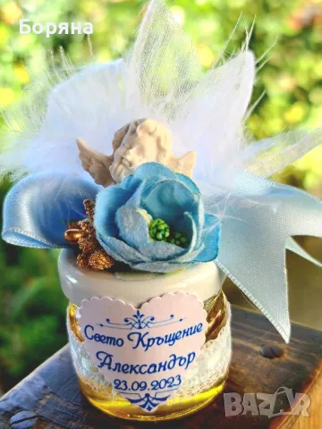 бурканчета с мед. подаръци за сватба, кръщене и други, снимка 18 - Фотографи - 11185528