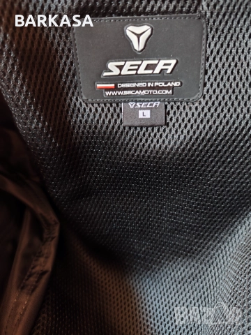 Мото Текстилно яке SECA STREAM EVO GREY, снимка 5 - Якета - 52845131