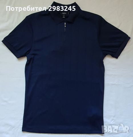 Мъжка тениска с цип, снимка 1 - Тениски - 46367001