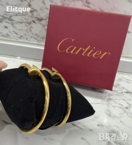 гривна от висококачествена стомана cartier, снимка 2 - Гривни - 52820124