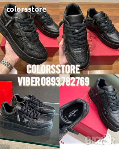 Мъжки черни кецове Valentino/BR202p