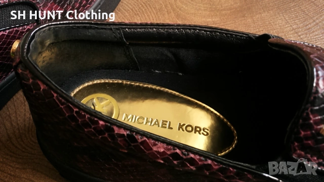 MICHAEL KORS Leather Women Shoes Размер EUR 38 дамски обувки 114-12-S, снимка 17 - Дамски ежедневни обувки - 53115533