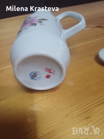 Кана нова порцелан, стените са 4мм дебели, снимка 3 - Кани - 53266463