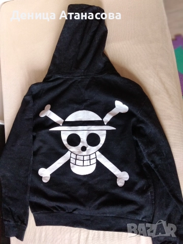 Ватирани суичери One Piece, The Simpsons, дънки, долнища и пижами с дълъг ръкав 158/164, снимка 6 - Детски анцузи и суичери - 52707681