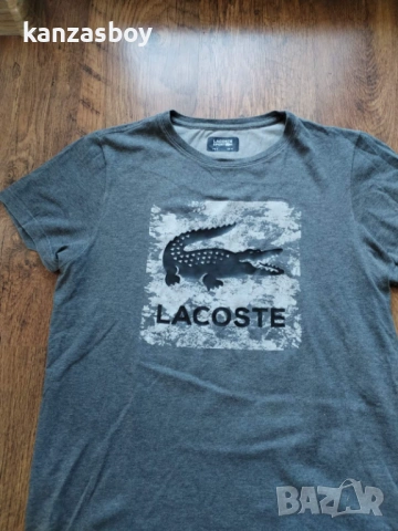 LACOSTE - страхотна мъжка тениска М , снимка 4 - Тениски - 53828602