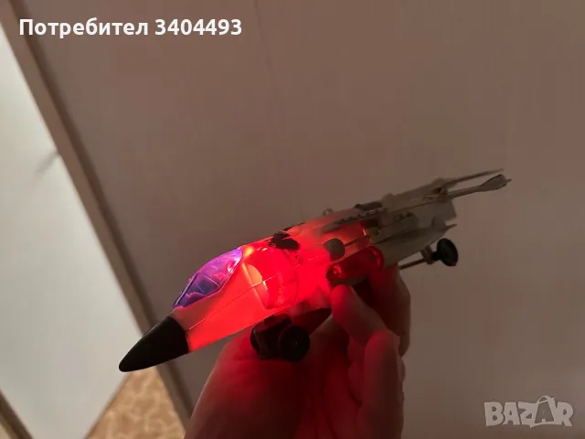 Самолет, светеща играчка, снимка 3 - Други - 50434722