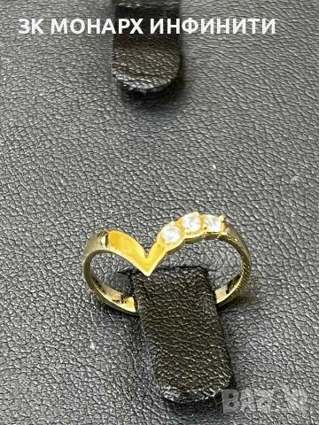 Златен пръстен 14К , снимка 2 - Пръстени - 53127976