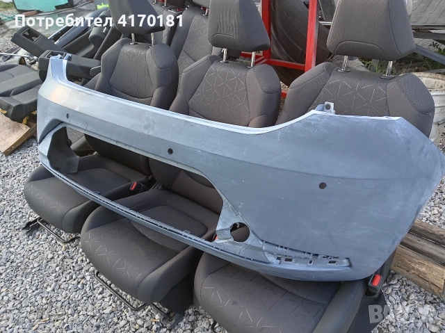 задна броня сеат леон 3 фР 2016.2019г нова оригинална , снимка 2 - Части - 53876361