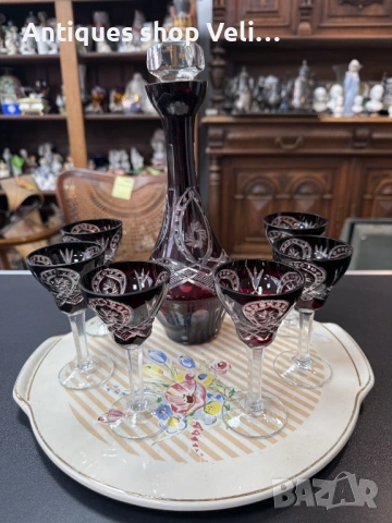 Кристален сервиз за алкохол №7931