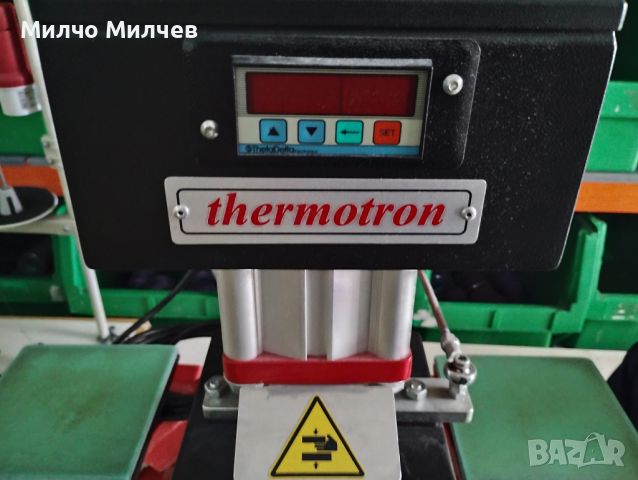 Термо преса пневматична за текстил трансфер сублимация, снимка 4 - Други машини и части - 46304094
