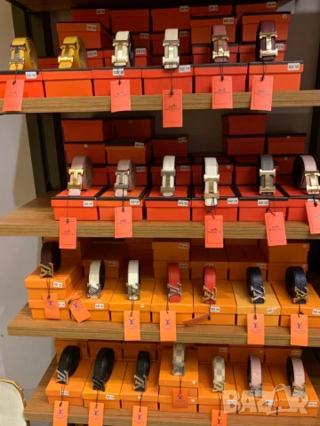 колани от естествена кожа в кутия hermes pinko gucci guess , снимка 3 - Колани - 51327762