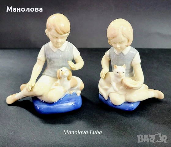 Две порцеланови фигурки Gräfenthal.