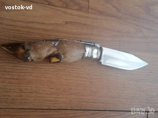 NAVAJA ALBACETE ГОЛЯМ СГЪВАЕМ ЛОВЕН НОЖ, снимка 10 - Антикварни и старинни предмети - 52939509