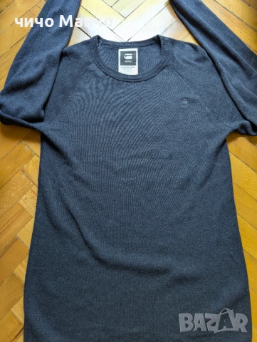 G-Star Raw блуза/пуловер памук+вискоза S, снимка 2 - Блузи - 50535239