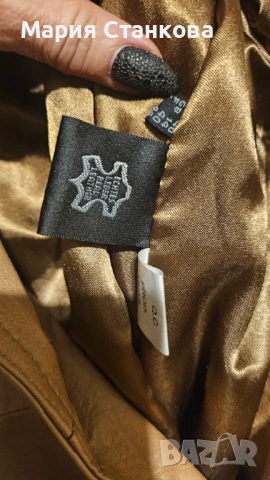 Естествена кожа М размер ново, снимка 4 - Якета - 54163330