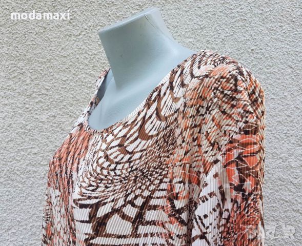 8XL(гигант) Нова блуза M. Collection фризе , снимка 4 - Туники - 45285635