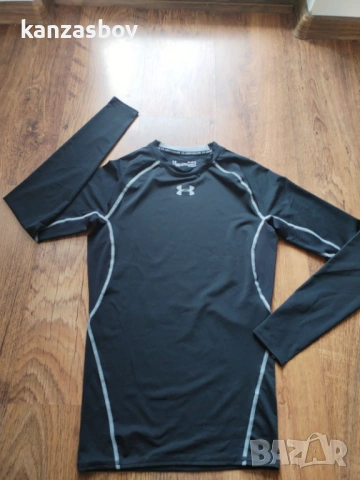 Under Armour ColdGear Jacquard Compression - мъжка фитнес блуза М , снимка 6 - Блузи - 53622999