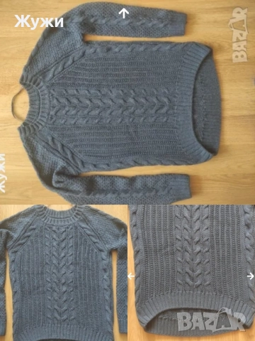 ДАМСКИ БЛУЗИ , различни модели,размер M, снимка 8 - Блузи с дълъг ръкав и пуловери - 49854552