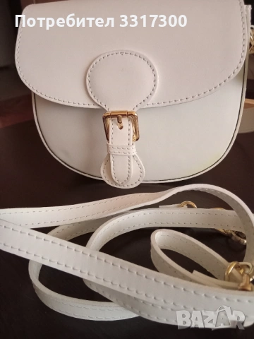 Дамска кожена чанта, снимка 2 - Чанти - 54290712