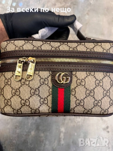 Gucci Дамска Чанта Тип Куфар - Различни Цветове Код E1323, снимка 8 - Чанти - 53758620