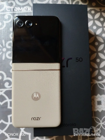Продавам Motorola Razr 50 = 630лв=БАРТЕР=Google Pixel 9a, снимка 2 - Motorola - 53212189
