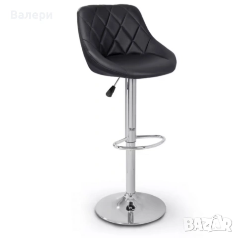 Бар стол с регулируема височина и въртяща функция – комфорт и стил за дома и заведения, снимка 5 - Столове - 53204704