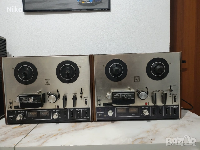 два ролкови магнитофона akai