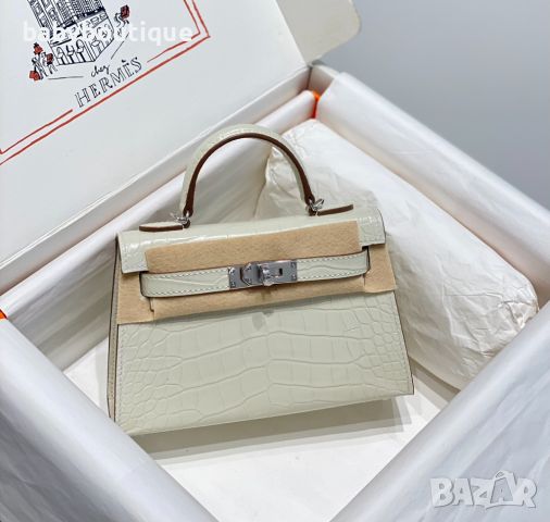 Hermes Mini Kelly 3, снимка 4 - Чанти - 45424953