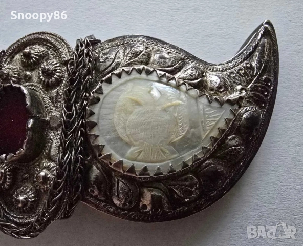 Възрожденски Сребърни Пафти, снимка 3 - Антикварни и старинни предмети - 53869501