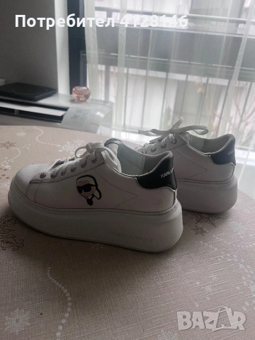 Karl Lagerfeld платформени маратонки – почти нови, снимка 2 - Дамски ежедневни обувки - 53917143