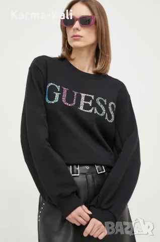 маркова блуза GUESS оригинална с камъни, снимка 1 - Блузи с дълъг ръкав и пуловери - 48837962