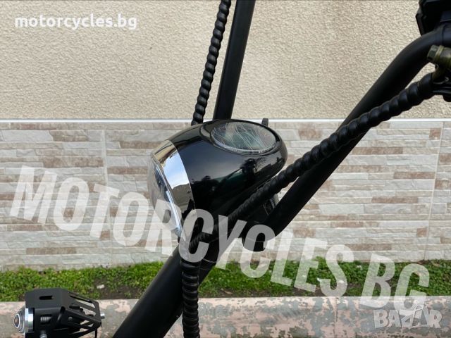 Електрически скутер -BIG CITY HARLEY X7 ULTRA 1500W 60V 13AH С LED ФАР, снимка 4 - Мотоциклети и мототехника - 45750047