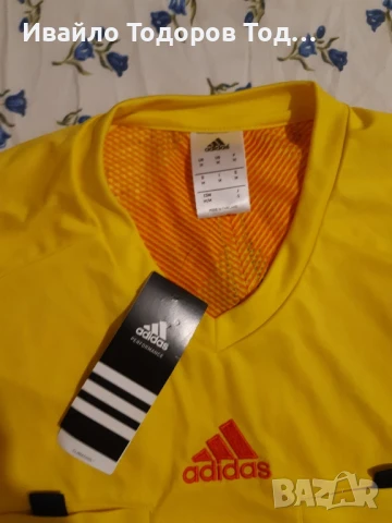 Спортна мъжка тениска Adidas climacool с дълъг ръкав, снимка 2 - Тениски - 51411285