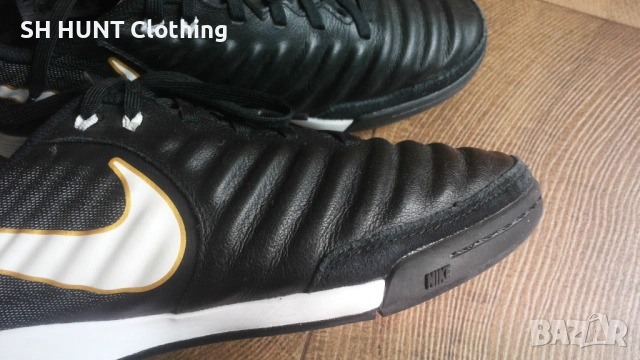 NIKE TIEMPO X Leather Football Boots Размер EUR 38,5 / UK 5,5 за футбол естествена кожа 93-14-S, снимка 4 - Футбол - 53043226