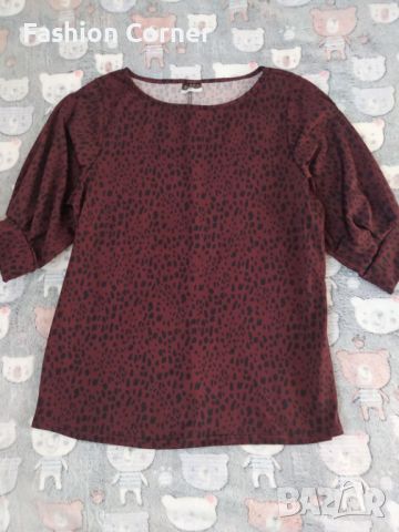НОВА блуза с къс буфан ръкав М размер, Спиди, снимка 1 - Блузи с дълъг ръкав и пуловери - 46040402
