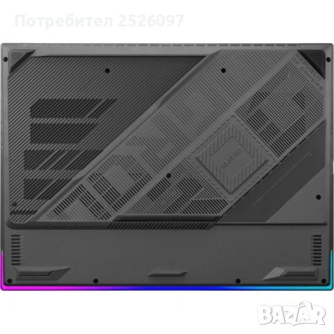 Лаптоп ASUS ROG Strix G16 G614 използван за кратко.Закупен е 17.06.2024г от ozone като гаранцията е , снимка 5 - Лаптопи за игри - 53767227