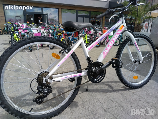 REACTOR Велосипед 24" GARDEN бял, снимка 5 - Велосипеди - 53848444